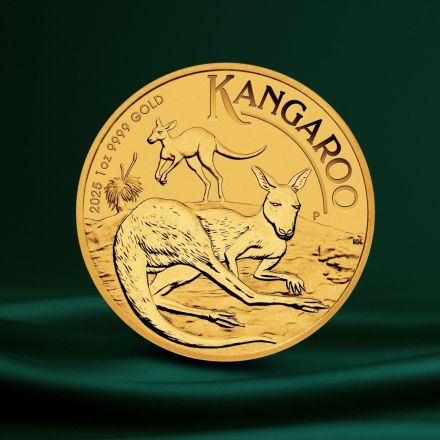 2025 Australia 1 oz Gull Kangaroo BU M/Kapsel