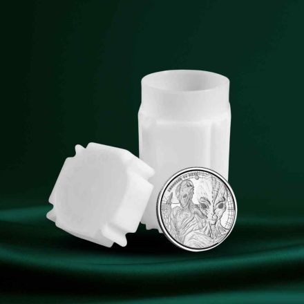 2023 Ghana Alien &ndash; 20 oz S&oslash;lvmynt tube