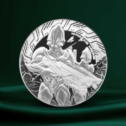 2024 Samoa Alien Battle Silver Coin Half oz Proof Like