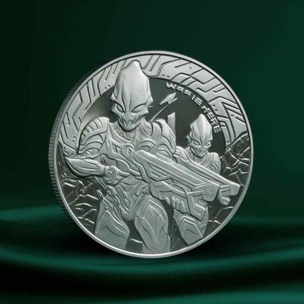 2024 Samoa Alien Battle 1 oz Silver Proof Like Coin
