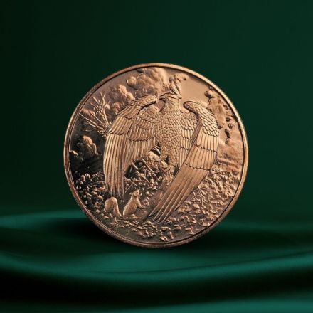 1 oz Copper Round - Nordic Creatures: The Great Eagle