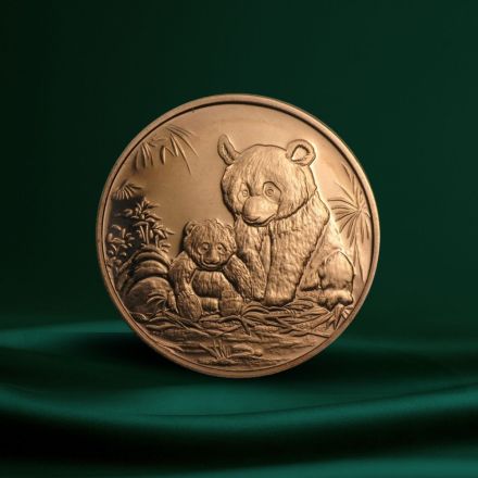 1 oz Copper Round - Panda
