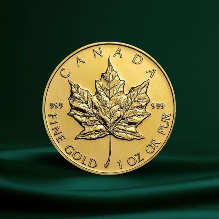 1 oz Kanadisk Maple Leaf gullmynt 