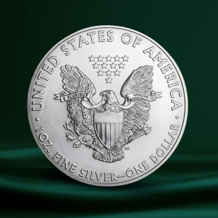 2011 USA 1 oz Sølv "Silver American Eagle" Sirkulert i Tube (20 oz)