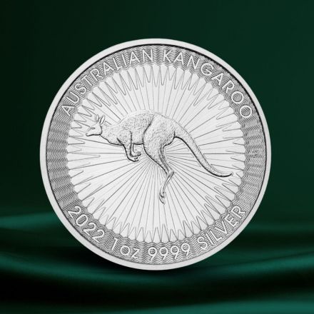 2022 Australia 1 oz Silver Kangaroo BU