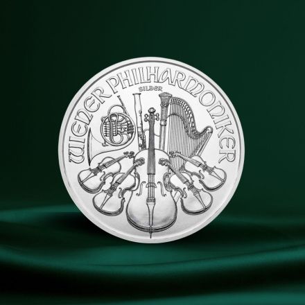 2022 Austria 1 oz Silver Philharmonic BU