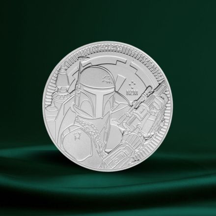 2020 Niue 1 oz Silver $2 Star Wars: Boba Fett BU